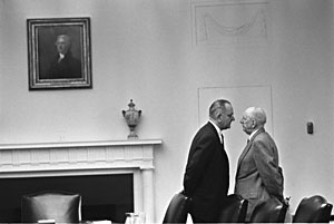 file:/activities/oralhistory/cappics/nelson1939_lbj, alt: Lyndon Johnson speaking to Richard Russell