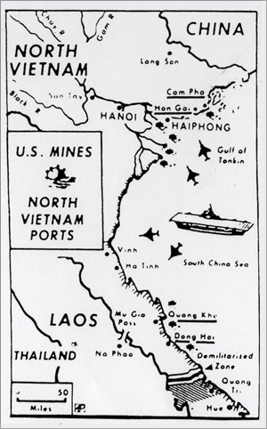 file:/activities/oralhistory/cappics/romer1972_vietnam, alt: map of U.S. mines in Vietnamese ports